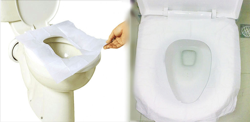 کاور یکبار مصرف توالت فرنگی دکتر سیت 40 عددی