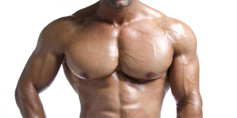 عضلات مردانه